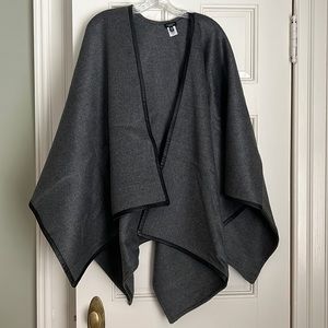Talbots grey cape